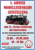 Poster Ausstellung 55 Jahre